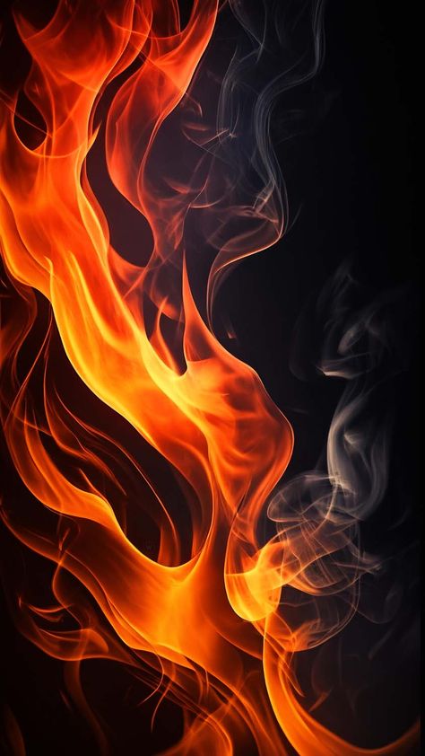 Fire Flame iPhone Wallpaper 4K - iPhone Wallpapers Iphone Wallpaper Orange, Tattoo Background, Flame Tattoos, Fire Painting, Tattoo Convention, Fire Image, Fire Tattoo, Flame Art, 3d Tattoo