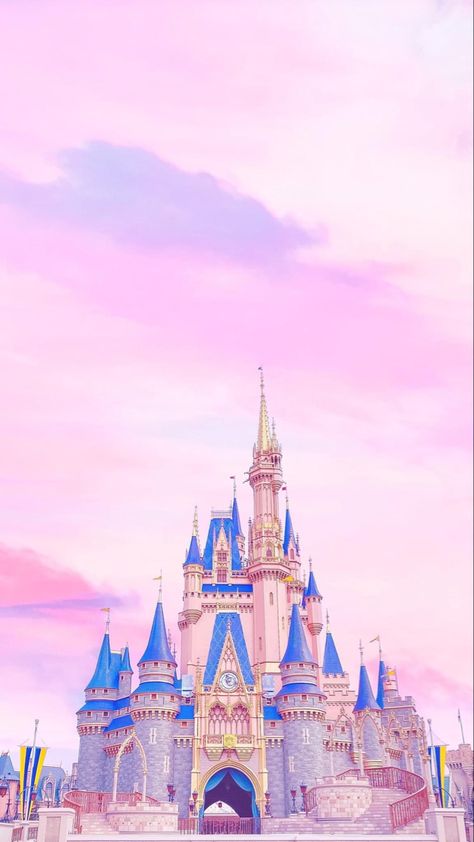 Princess Background Wallpapers, Pink Disney Wallpaper, Disney Background Aesthetic, Disney Castle Wallpaper, Disney World Aesthetic Wallpaper, Disney Princess Background, Disney Phone Backgrounds, Minnie Mouse Drawing, Cute Backgrounds For Iphone