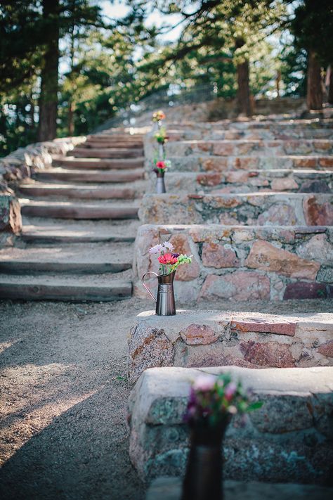 Amphitheater Wedding, Forest Wedding Venues, Vibrant Summer Wedding, Redwood Forest Wedding, Forest Wedding Venue, Boulder Wedding, Sunrise Wedding, Mountain Top Wedding, Hippie Wedding