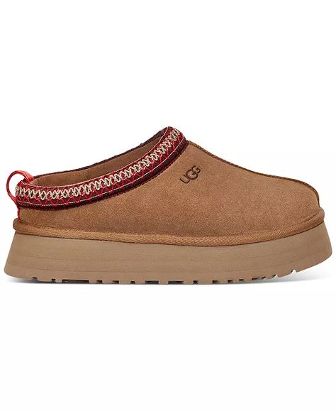 UGG® - Women's Tazz Slip-On Platform Flats Cute Uggs, Ugg Tazz, Ugg Tasman Slippers, Preppy Shoes, Ugg Tasman, Air Force 1 High, Jerome Dreyfuss, Suede Slippers, Adidas Spezial