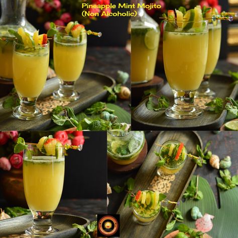 Pink Lemonade Recipes, Cocktail Juice, Pineapple Mint, Best Keto Bread, Summer Coolers, Mint Mojito, Summer Drink Recipes, Sweet Recipe, Indian Cooking Recipes