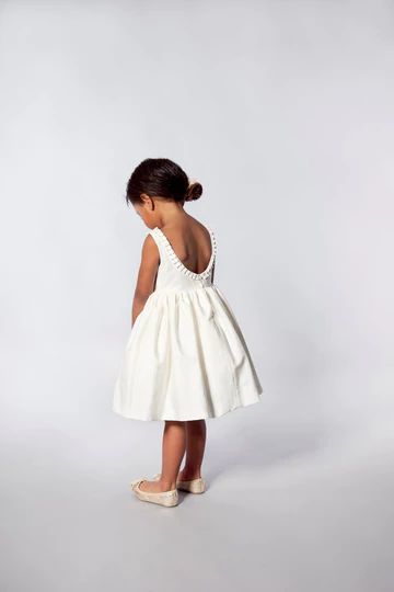 Flower Girl Dress – misaislestyle Flower Girls Dress, Girls Birthday Party Dress, Cheap Flower Girl Dresses, Ivory Flower Girl, Girls Dresses Online, Ivory Flower Girl Dresses, Stylish Kids, Flower Girl Dress, Flower Girls