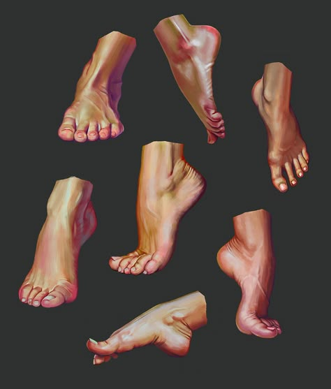 Feetweek, Stepan Kovalevich on ArtStation at https://www.artstation.com/artwork/DqGln 3d Drawing Tutorial, Feet Drawing, Male Figure Drawing, Human Anatomy Drawing, Human Figure Drawing, Anatomy Poses, Body Anatomy, Anatomy Drawing, Poses References