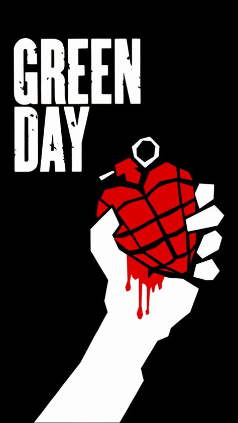 Greenday Album Covers, Greenday Wallpapers, Green Day Poster, Green Day Albums, Green Day Band, Rock Band Logos, Rock Band Posters, Punk Poster, Music Poster Design