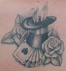 tattoo magic hat Magic Hat Tattoo, Magician Art, Rabbit In A Hat, Memorial Tattoo Designs, Hat Tattoo, Tears Art, Magic Tattoo, Mother Tattoos, Magic Hat