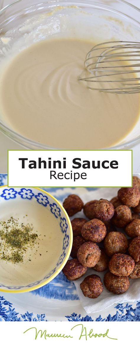 Learn how to make tahini sauce with this easy and delicious recipe. This sauce is perfect for adding flavor to your favorite dishes like Lebanese shawarma and falafel. Plus, it's so simple to make that you'll be able to whip up a batch in no time! Head over to my online market now and shop for the best tahini around. You won't regret it! Tahini Sauce Recipe Falafels, Falafel Recipe Sauce, Tahini Sauce For Shawarma, Lebanese Tahini Sauce, Tahini Sauce For Chicken, Recipes For Tahini Sauce, Tahini Sauce For Falafel, How To Make Tahini Sauce, Lebanese Soup