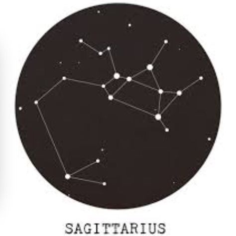 #Sagittarius Sagittarius Planet Tattoo, Sagittarius Writing Tattoo, Sagittarius Star Tattoo Zodiac Constellations, Saggitarius Star Constellation, Minimalist Sagittarius Constellation Tattoo, Sagittarius Constellation Tattoo, Sagittarius Tattoo Designs, Virgo Constellation Tattoo, Sagittarius Tattoo