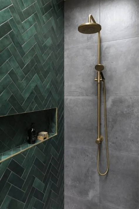 dark green bathroom makeover ideas
dark green bathroom nature-inspired ideas
dark green bathroom organization ideas
dark green bathroom plants ideas
dark green bathroom relaxation ideas
bathroom ideas with dark green vanity
dark green bathroom ideas with gold
white and dark green bathroom ideas
french country dark green bathroom ideas
dark green bathroom ideas shower curtain
dark green bathroom lighting ideas Dark Green Bathrooms, Green Tile Bathroom, Bathroom Redesign, Brass Bathroom, Bathroom Design Decor, Upstairs Bathrooms, Bathroom Inspiration Decor, Downstairs Bathroom, Green Bathroom