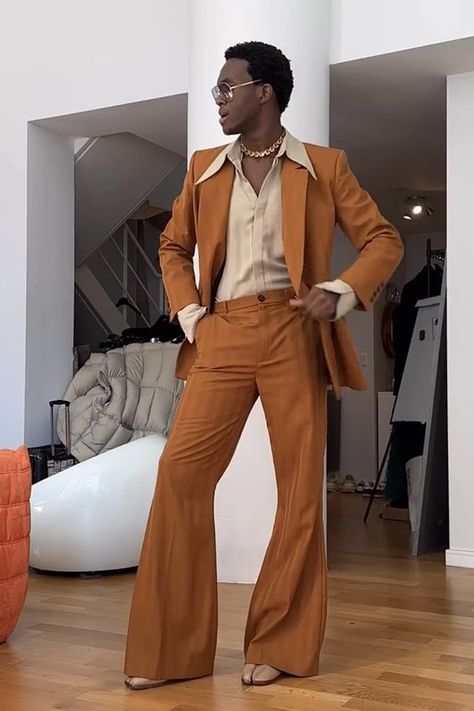 the same as I leave feedback the above thanx again Boys 70s Outfit Ideas, Disco Outfit Men, 70s Outfits Ideas, 70s Fashion Men, Disco Fashion, Outfits 70s, 70s Outfits, Custom Jeans, Street Fashion Men Streetwear