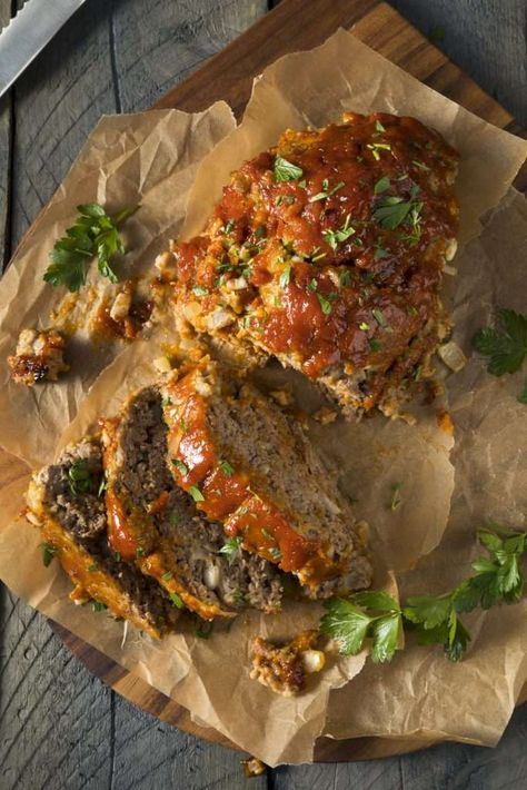 Ina Garten Meatloaf, Elk Meatloaf, Grilled Meatloaf, Glazed Meatloaf, Homestyle Meatloaf, Meat Loaf Recipe, Elk Meat, Turkey Meatloaf Recipes, Veggie Lasagna