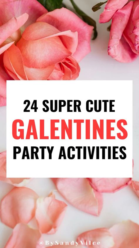 Can’t wait to try these galentines party activities with my friends! Activities To Do At A Galentines Party, Galentine's Party Activity, Activities Galentines Day, Galentine's Party Activities, Galentines Brunch Activities, Galentines Party Activities Teens, Galentines Party Activities Kids, Fun Galentines Party Activities, Galentine Party Activity Ideas