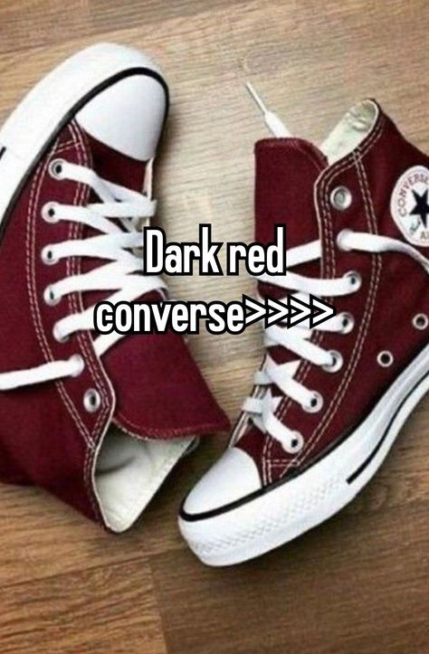 Dark Red Converse Outfit, Red Converse Aesthetic, Dark Red Converse, Cute Converse Shoes, Converse Aesthetic, Cute Converse, Red Converse, Birthday Inspo, Downtown Outfits