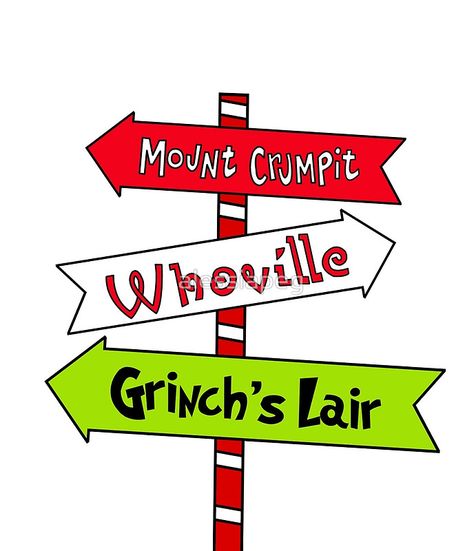 Whoville Houses, Whoville Christmas Tree, Christmas Tree Clip Art, Grinch Sign, Tree Clip Art, Grinch Crafts, Grinch Face Svg, Grinch Trees, The Grinch Movie