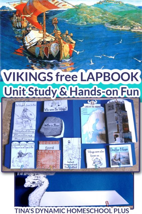 Vikings For Kids, Viking Crafts, Middle Ages History, Unit Studies Homeschool, Ancient Vikings, Unit Studies, Homeschool History, Viking History, English History