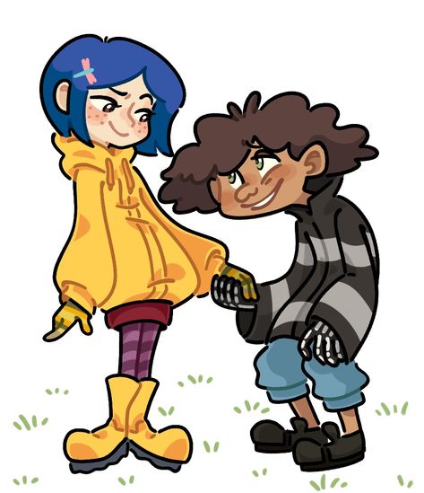 Coraline And Wybie Art, Coraline Drawing, Coraline And Wybie, Coraline Art, Coraline Aesthetic, Lego Wallpaper, Tim Burton Characters, Tim Burton Style, Coraline Jones