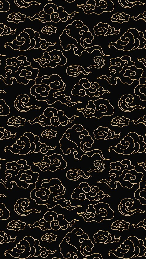 Cloud phone background, blue pattern | Free PSD - rawpixel Chinese Clouds Pattern, Japanese Cloud Pattern, Cloud Iphone Wallpaper, Chinese Cloud Pattern, Cloud Background, Japanese Background, Cloud Phone, Wallpaper Gold, Pattern Japanese