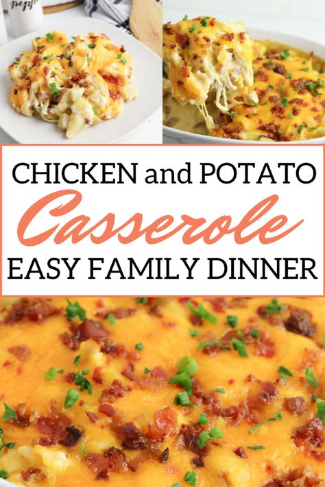 Chicken Rice Potato Casserole, Chicken Potato Gravy Casserole, Potatoes Cream Of Chicken Soup, Chicken Shredded Potato Casserole, Chicken Scalloped Potatoes Casserole, Loaded Potato Casserole With Chicken, Chicken Mashed Potatoes Casserole, Scalloped Potatoes And Chicken Casserole, Cheesy Potato And Chicken Casserole