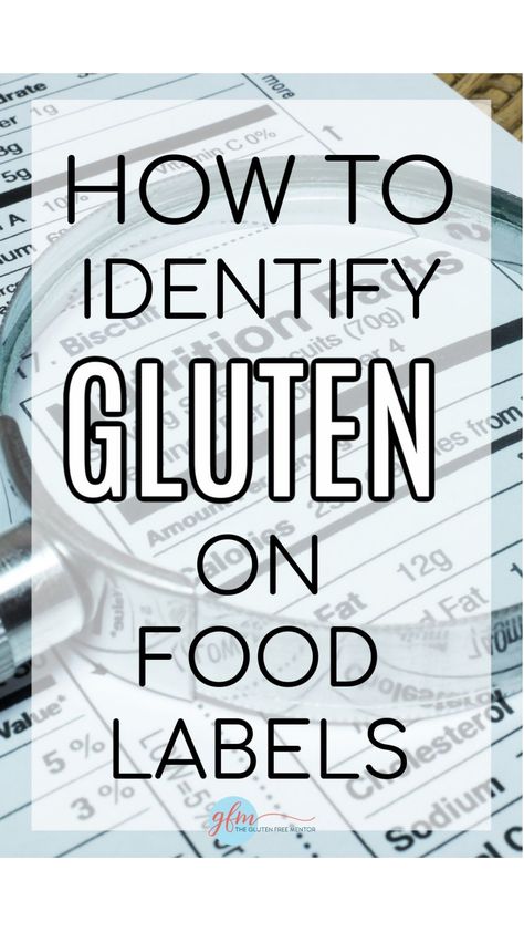 Your step by step guide to finding gluten on food labels. Learn how to find Celiac safe foods. #readingfoodlabels #glutenfreeliving #celiacdiet Gluten Free Fast Food, Gluten Free List, Gluten Free Food List, What Is Gluten Free, Gluten Free Info, Gluten Free Foods, Celiac Recipes, What Is Gluten, Gluten Free Items