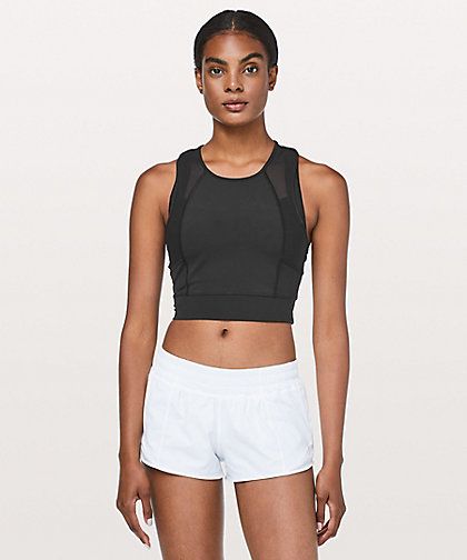 Add a little edge to your training, running, and hot yoga practice in this sleek, ventilated cropped tank Training Running, Speed Training, Lululemon Tops, Red Tank, Hot Yoga, Yoga Practice, Crop Tank, Womens Tank, New Black