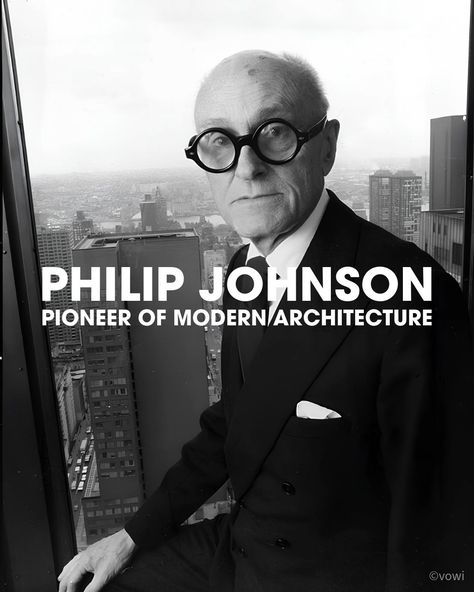 Philip Johnson (1906-2005) was a seminal figure in American architecture, whose philosophy evolved significantly over his long career, reflecting an engagement with both Modernism and Postmodernism. Initially, Johnson was a staunch advocate for Modernism and played a crucial role in promoting the International Style in architecture. This style emphasized functionalism, simplicity, and the use of new materials such as glass, steel, and concrete. Johnson's Glass House in New Canaan, Connecticut... New Canaan Connecticut, Steel And Concrete, The Advocate, Philip Johnson, New Canaan, American Architecture, International Style, Glass House, Modernism