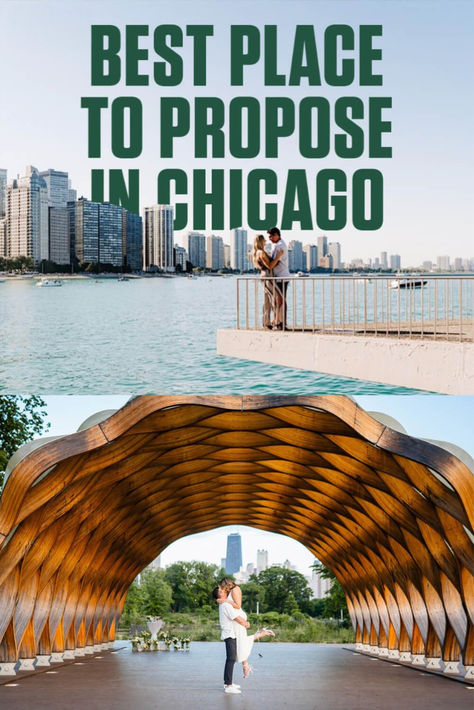 Planning to propose in Chicago? Discover the perfect spot to pop the question with our guide to the best proposal locations in the city. From romantic vistas to unique settings, we help you find a place that's both special and meaningful. Learn how to choose a venue with sentimental value, consider important factors like privacy and lighting, and prepare for any weather. Make your proposal unforgettable with our top Chicago proposal ideas, ensuring a magical moment filled with joy and love. Proposal Ideas Chicago, Chicago Proposal Ideas, 360 Chicago, Proposal Locations, Chicago Proposal, Places To Propose, Proposal Spots, Best Places To Propose, Best Proposals