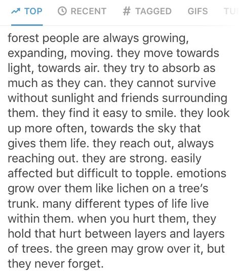 Forest Descriptive Writing, Coven Activities, Rp Prompts, Regional Gothic, Writing Types, Internal Growth, Personality Descriptions, Romantic Forest, Forest People