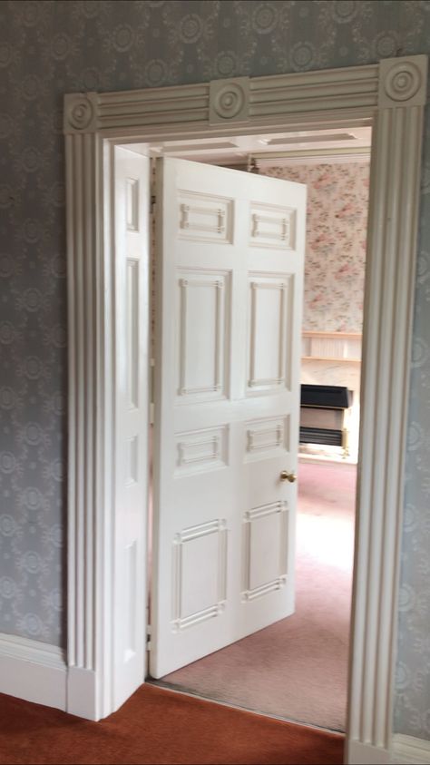 Georgian Doors, Three Story House, Georgian Interiors, Internal Doors, Painted Furniture, New Homes, Dream House, Doors, Bedroom