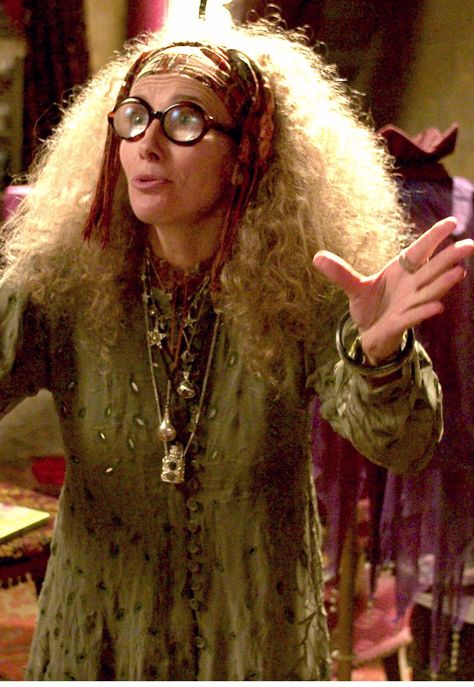 Harry Potter -- Professor Trelawny Harry Potter Fan Theories, Harry Potter Kostüm, Harry Potter Professors, Festa Harry Potter, Harry Potter Cosplay, Harry Potter Halloween, Harry Potter Costume, Harry Potter Outfits, Emma Thompson