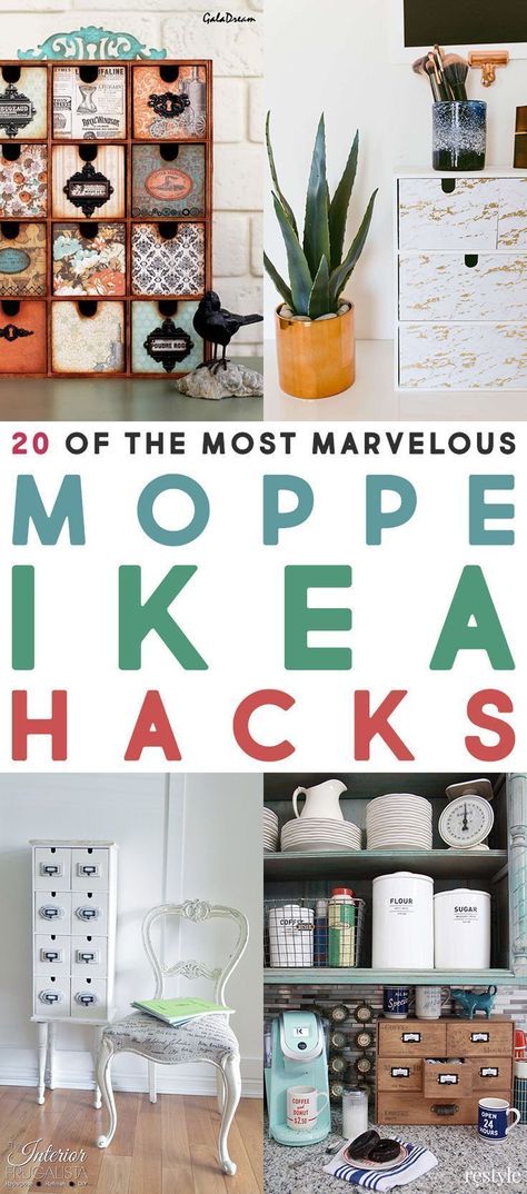 20 of The Most Marvelous Moppe IKEA Hacks! Moppe Ikea, Ikea Stolmen, Ikea Moppe, Besta Ikea, Diy Hanging Shelves, Thrift Store Decor, Cottage Market, Ikea Bedroom, Diy Ikea Hacks