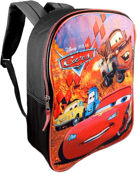 Cars Backpack, Walt Disney Studio, Lunch Kids, Lighting Mcqueen, Pc Scan, School Pack, Backseat Car Organizer, Toddler School, Nursing Pillow Cover