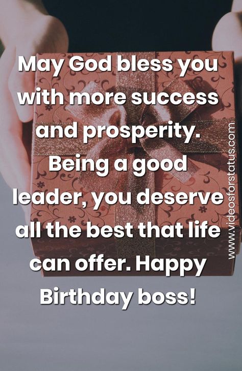 Birthday Wishes For Leader, Happy Birthday Sir Wishes, Birthday Wishes For Sir, Birthday Message For Boss, Best Happy Birthday Message, Message For Boss, Happy Birthday Prayer, Happy Birthday Boss, Cute Birthday Wishes