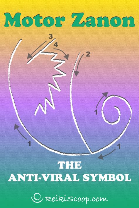 Motor Zanon is a symbol predominantly used for healing a living organism from viruses, bacteria, and parasites. • It’s part of multiple Reiki systems, including Shamballa Multi-Dimensional Healing. • Motor Zanon has the ability to dissolve the vital energetic field of a virus or bacteria. This process should eventually make them disappear. #motorzanon #reiki Motor Zanon Reiki, Pranic Healing Meditation, Healer Quotes, Karuna Reiki, Color Therapy Healing, Healing Symbols, Reiki Training, Learn Reiki, Pranic Healing