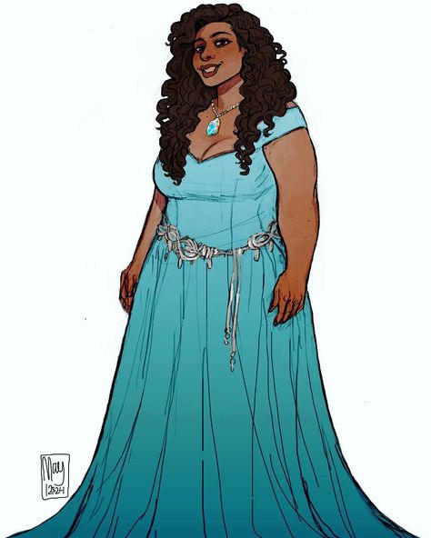 commission | Annalise Jensen Plus Size Disney, Princess Games, Plus Size Art, Princess Drawings, Princess Art, Art Prompts, Woman Drawing, Woman Standing, Female Character Design