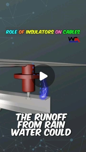 waelectronics3d on Instagram: "What is the Purpose of Insulators on High Voltage Line⚡️⚡️ Explained with 3D Animation....
Like❣️ comments📋 Share📤
.
#insulator #insulators #highvoltage
#3danimation #3delectrical #diyelectrical 
#electrical #electrician #electricians #electricalwork #electricalworks #electricalstudent #electricalstudents #electricalengineering #electricalengineer #electricaltips #electricalwiring" Electrical Work, Diy Electrical, High Voltage, Electrical Engineering, Electrical Wiring, 3d Animation, Insulation, It Works, Electricity