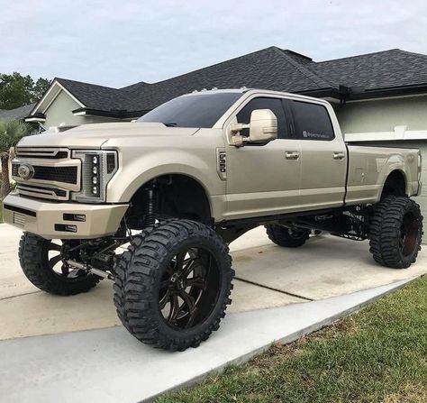 Truck Lift Kits, Impala Chevrolet, Big Ford Trucks, Diesel Trucks Ford, Custom Lifted Trucks, Chevy Diesel Trucks, Truck Diy, Trucks Lifted Diesel, Custom Pickup Trucks