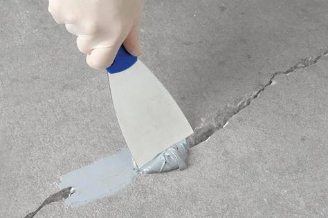 Malaysia Building, Fix Cracked Concrete, Repair Concrete Driveway, Repair Cracked Concrete, Concrete Repair Products, Driveway Repair, Cracked Concrete, Concrete Patio Makeover, Concrete Repair