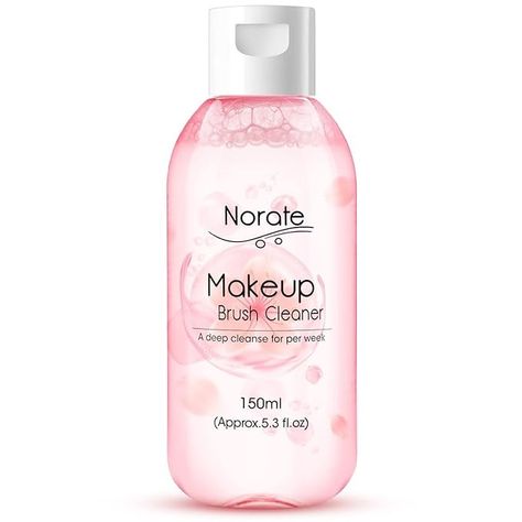 Amazon.com: Norate Makeup Brush Cleaner, Make Up Brush Cleansers Solution, Makeup Cleaner for Makeup Brushes, Beauty Sponge, Powder Puff, Deep Clean Brush Shampoo, Gentle Formula & Cruelty Free 5.3 FL.OZ : Beauty & Personal Care Makeup Brush Cleaning Mat, Makeup Cleaner, Purple Shampoo And Conditioner, Silicone Makeup, Brush Cleanser, Make Up Brush, Makeup Brush Cleaner, How To Clean Makeup Brushes, Beauty Sponge