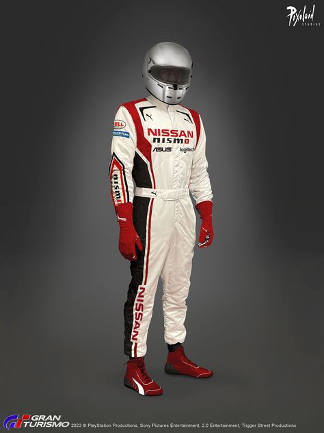 ArtStation - Nissan Nismo Driver Costume Illustration, Nissan Nismo, Race Car Driver, Competition Games, Car Driver, Columbia Pictures, By Terry, Car And Driver, Race Car