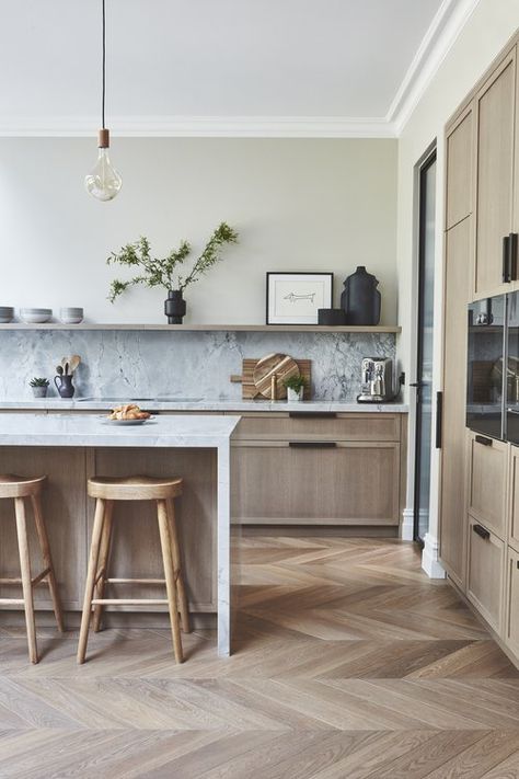 HENDHAM FIELDS — Blakes London Blakes London, Organic Modern Kitchen, Honed Marble, Visually Pleasing, Back Drop, Organic Design, Grey Oak, Big Houses, Bathroom Vanities