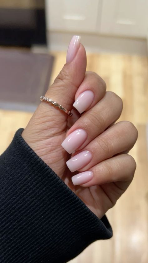 Biab Nails, Simple Gel Nails, Basic Nails, Simple Acrylic Nails, Neutral Nails, Girls Nails, Fire Nails, Classy Nails, Dream Nails