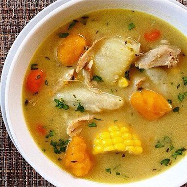 Caribbean Fish Soup Recipe | Allrecipes Jamaican Chicken Soup, Fish Head Soup, Caribbean Fish, Jamaican Chicken, Pumpkin Recipes Healthy, Jamaican Dishes, Fish Stew, Fish Soup, Seafood Soup