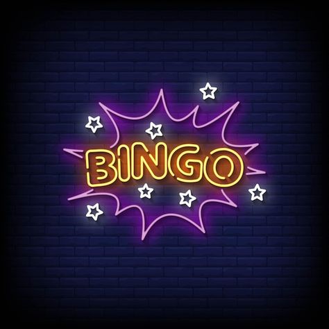 Neon Symbol, Bingo Online, Play Online Casino, Neon Logo, Neon Design, Online Logo, App Logo, Instagram Logo, Bingo Cards