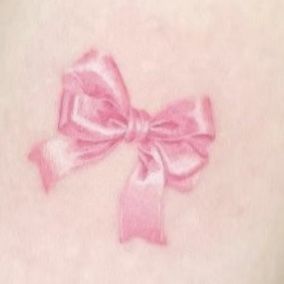 Pale Pink Tattoo, Coquette Tattoo, Bow Tattoo, Jewelry Tattoo, Short Blonde, Short Blonde Hair, Piercing Tattoo, Tattoo Inspo, Safe Space