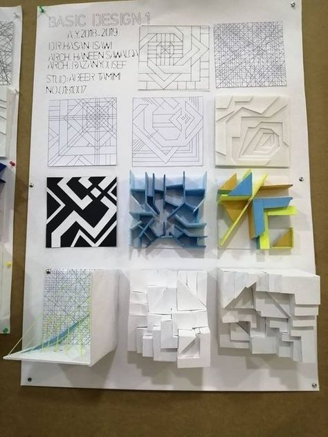 Conceptual Model Architecture, Paper Architecture, Paper Art Design, Concept Models Architecture, Architecture Concept Diagram, Design Basics, Architecture Concept Drawings, Cube Design, Architecture Design Concept