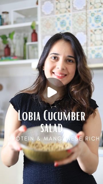 Lobia Recipe Indian, Indian Salad, Yogurt Greek, Indian Salads, Recipe Developer, Thick Yogurt, Urad Dal, Fresh Coconut, Mustard Seeds