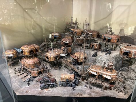 Warhammer 40k City Terrain, Ash Wastes Terrain, Killteam Board, Necromunda Tiles, Warhammer Table, 40k City, Ork Terrain, Ash Wastes, Sector Mechanicus