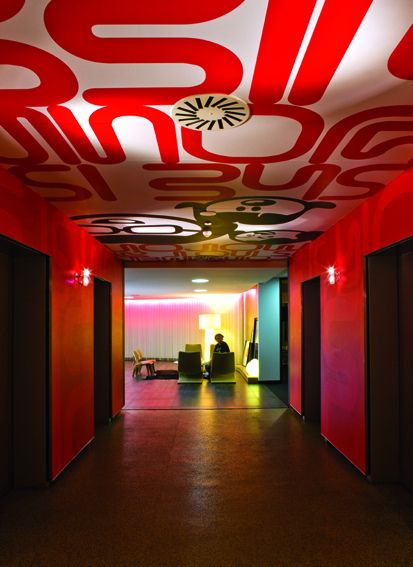 great ceiling. Graffiti Ceiling, Interactive Ceiling, Ceiling Tile Art School, Ceiling Graphics, Ceiling Tile Art Science, Education Design Interior, Ocean Theme Crafts, Ogilvy Mather, Lift Lobby