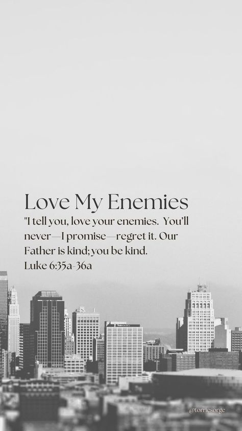 Daily Affirmation Wallpaper, Screen Wallpaper For Iphone, Bible Verse Lock Screen, Luke 6 35, Enemies Quotes, Affirmation Wallpaper, Luke 6, Love Your Enemies, Daily Affirmation