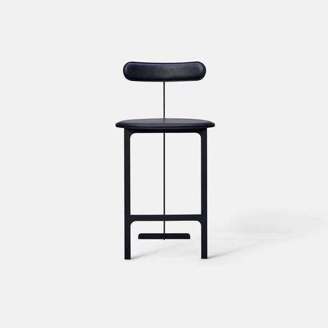 Yabu Pushelberg, Designer Bar Stools, Inexpensive Furniture, Round Chair, Ottoman Stool, Bar Chair, Diy Metal, Diy Chair, Metal Structure