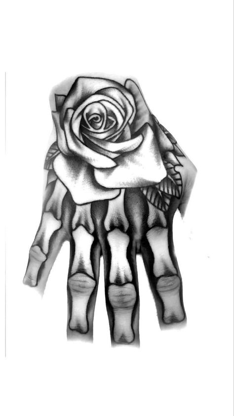 Tattoo Stencils For Men, Chest Tattoo Stencils, Half Sleeve Tattoo Stencils, Simple Hand Tattoos, Tattoo Style Art, Rose Hand Tattoo, Half Sleeve Tattoos Drawings, Cute Hand Tattoos, Pretty Hand Tattoos